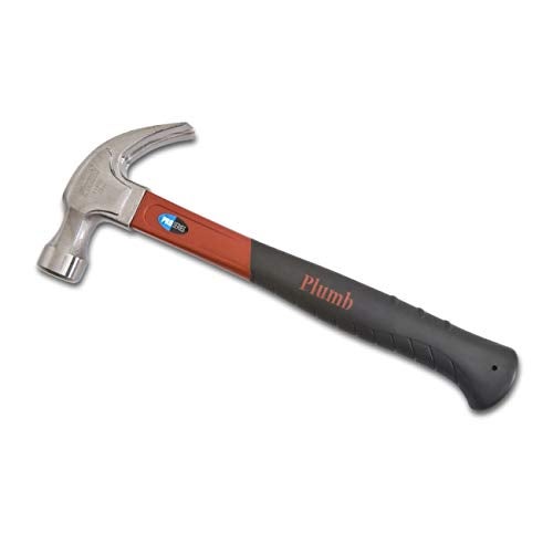 Plumb 20 oz. Pro Series Curve Claw Hammer with Fiberglass Handle - 11400N - Image 2
