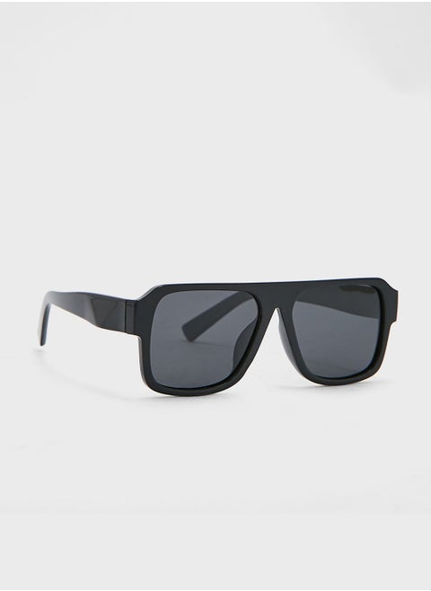 Polarized Square Len Sunglasses