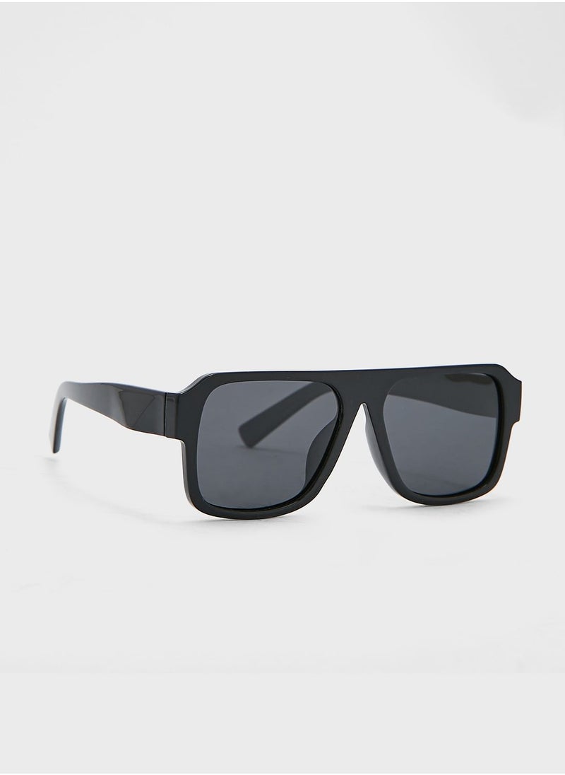 Polarized Square Len Sunglasses