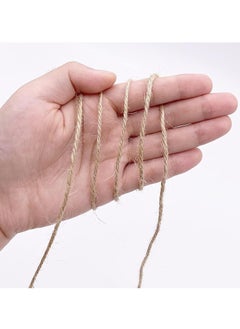 Generic 656 Feet Jute Twine String,2mm Cotton Twine String,Strong Food Safe Cotton Wraps String,for Gift Wrapping Craft Plant Garden Handmade Arts Decoration Packing String Home Decor  - Image 2