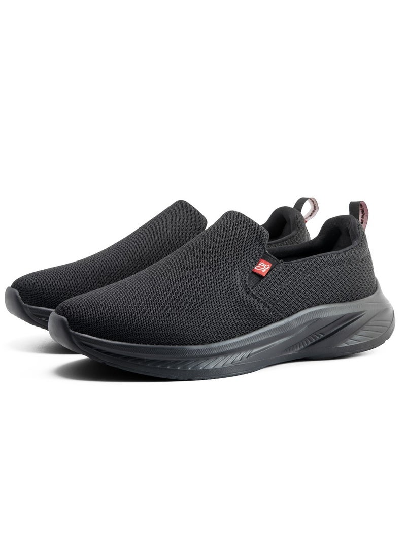 PUCA Casual Shoes For Men | Light-Weight, Slip-on, Breathable | Thor Black - Image 2