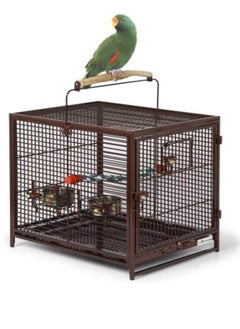 Midwest Avian Adventures Poquito Hotel Bird Cage With Accessories 18X17X14Inch  - Image 1