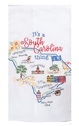 Kay Dee - F2228 Designs ST Thing S Carolina EMB F/S Dish Towel, 17.5 x 28, Various - Image 5