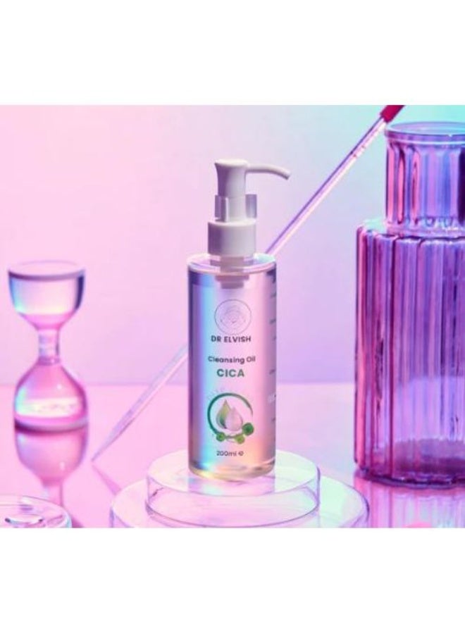 dr elvish Cleansing Oil Cica Deep Clean 200Ml - Image 4