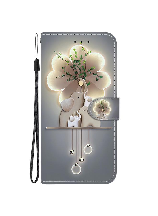 S-TOP Case For OPPO A38 4G / A18 Crystal Texture Colored Drawing Leather Phone Case - Image 2