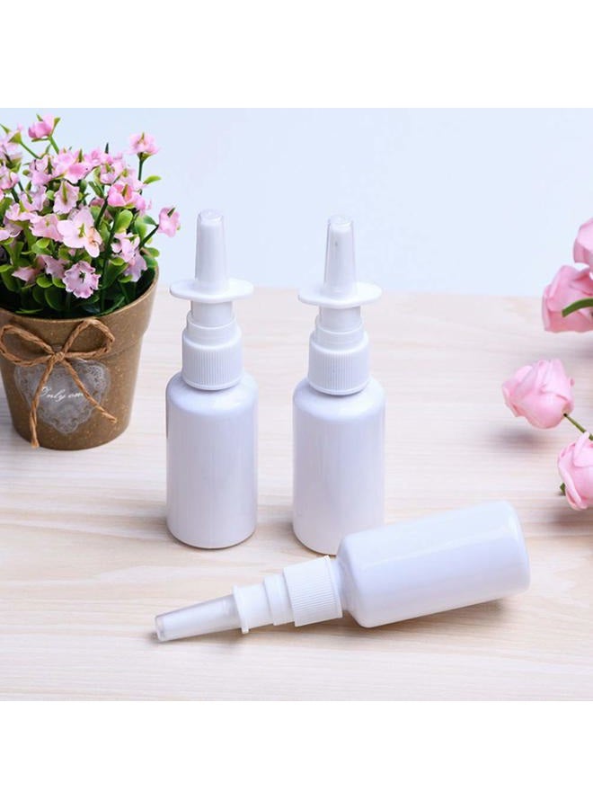 lasenersm 12 قطعة زجاجات بخاخ أنف بلاستيكية فارغة سعة 30 مل قابلة لإعادة التعبئة - Image 4