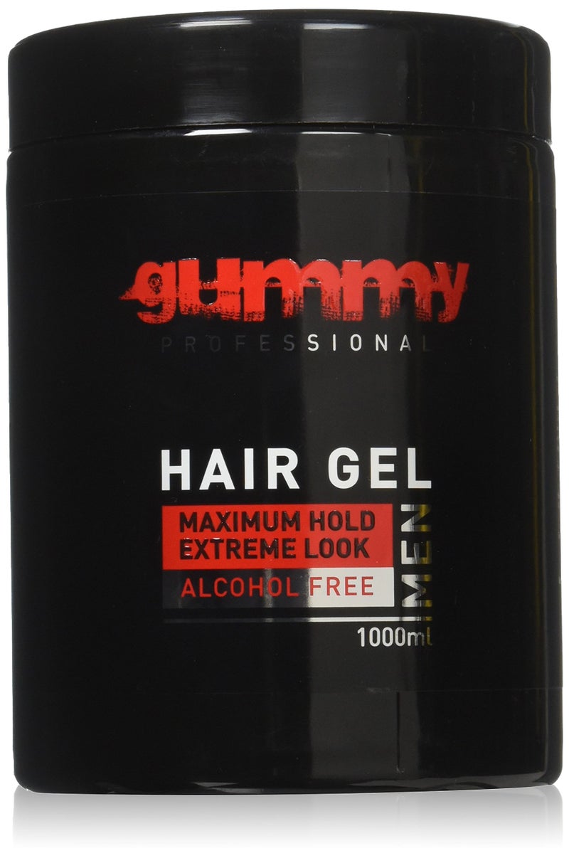 Gummy Maximum Hold  Extreme Look Hair Styling Gel 3381 floz  Alcohol Free 1000ml