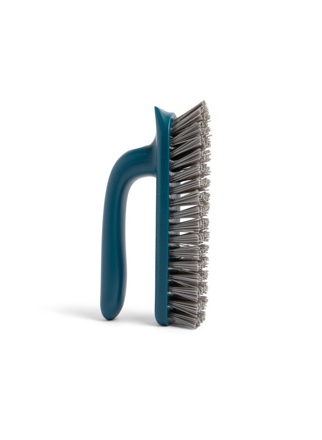 Full Circle Clean Ocean Scrub Cleaning Brushes, Heavy-Duty Scrubber with Stiff Bristles for Carpet, Shower, Bathtub, Kitchen & Household use. Made Out of 100% Recycled Fishing Nets. Dishwasher Safe - Image 1