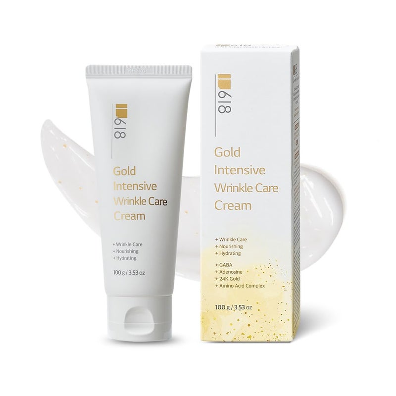 24K Gold Wrinkle Care Cream  Deep Moisture AntiAging Day  Night Solution  352oz  KBeauty