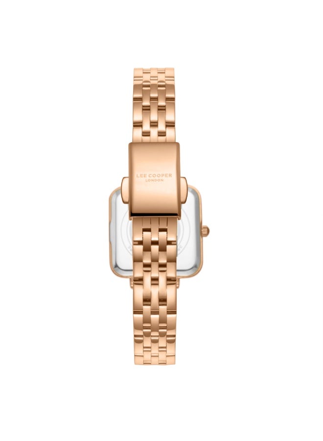 Lee Cooper ساعة معدنية أنالوج للنساء LC08226.490 - 23,5x28,7 مم - Image 4