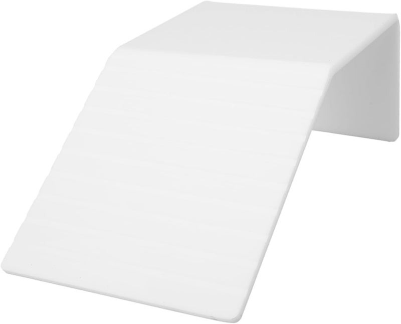 Turtle Basking Platform, Reptile Basking Platform, Acrylic Basking Terrace with Anti Slip Slope for Aquatic Turtles, Multipurpose Landscaping Platform for Turtle Tank Aquarium, Sta (S) - Image 2