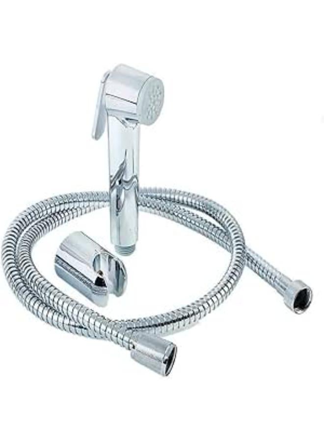 Shams Vidmar Toilet Bidet Sprayer Set - Handheld Shower Sprayer With Premium Stainless Steel Hose For Bathroom - 3 Adjustable Water Pressure Settings With Flow Regulators
