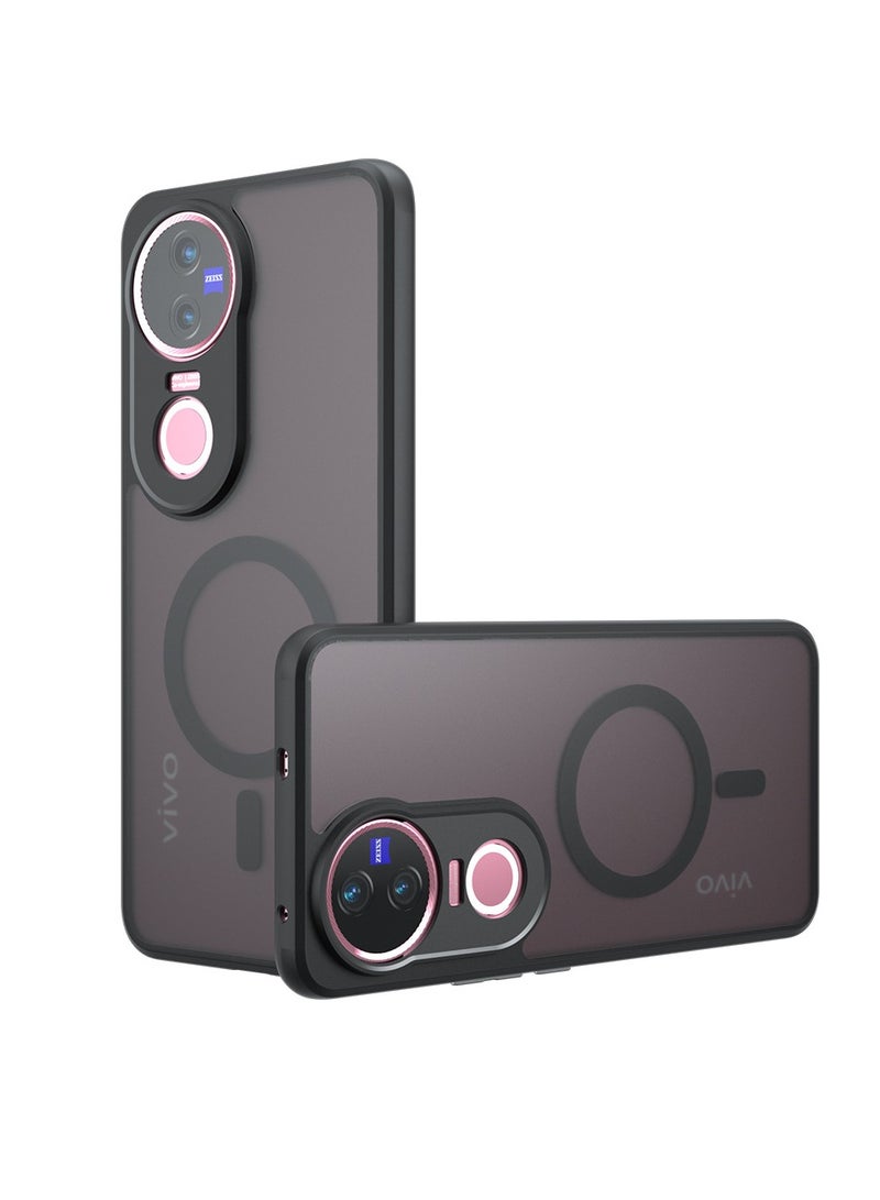 General VIVO V50 Magnetic Phone Case, Airbag Drop Protection Business Frosted Case for VIVO V50  - Image 1