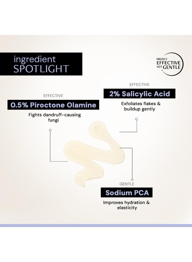 Deconstruct Anti-Dandruff Scalp Serum|Contains 2% Salicylic Acid + 1% Prebiotic + 0.5% Piroctone Olamine|Dandruff Remover|Sulphate&Paraben Free - 100Ml,130 Grams - Image 4