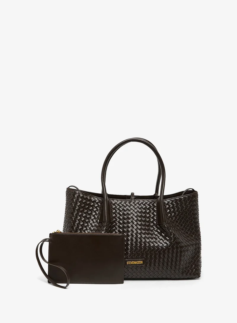 Basket Weave Tote Bag