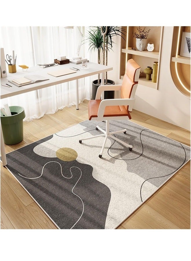 keke Nordic Style Thin Crytal Velevet  Entrance Door Mat  Durable Foot and Cutting Porch Mat 140 X 200cm - Image 1