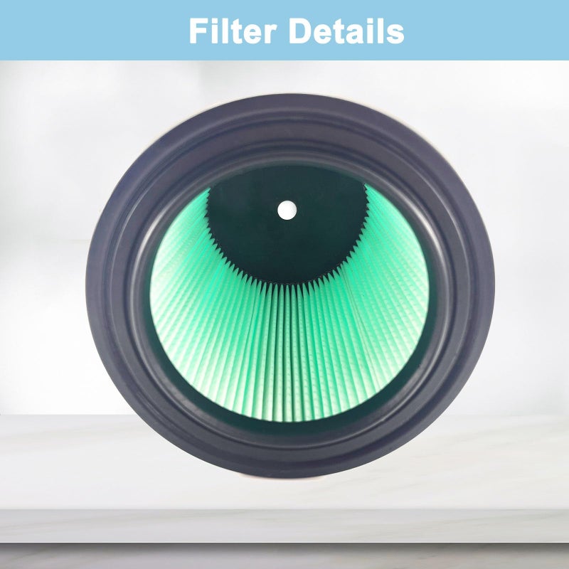 Rjnlsc 2 Pack VF6000 Filter for Ridgid 5-20 Gallon Wet Dry Vacuums WD5500 WD0671 WD6425 WD7000 WD1280 WD1851 WD1680 WD1956 RV2400A 1400RV RV2600B - Image 5