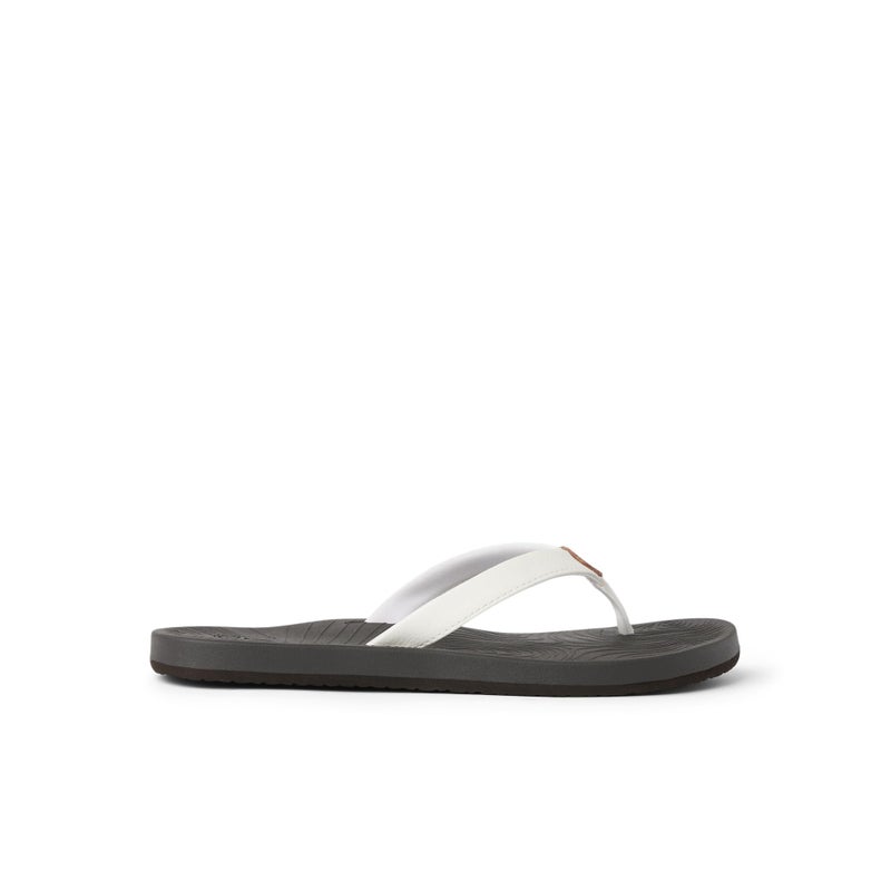 Reef Zen Love Womens Flip Flop, Soft Cushion Footbed, White, 9 - Image 5