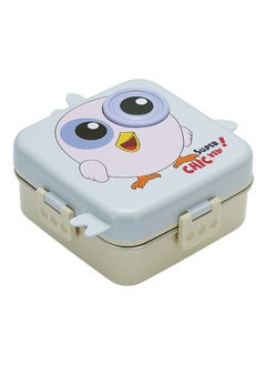 Twisoo Twisoo Super Chicken Kids Insulated Lunch Box - 1120ml, Stainless Steel, Leakproof Double Decker Bento with Spoon & Soup Bowl, Dishwasher Safe  - Image 1