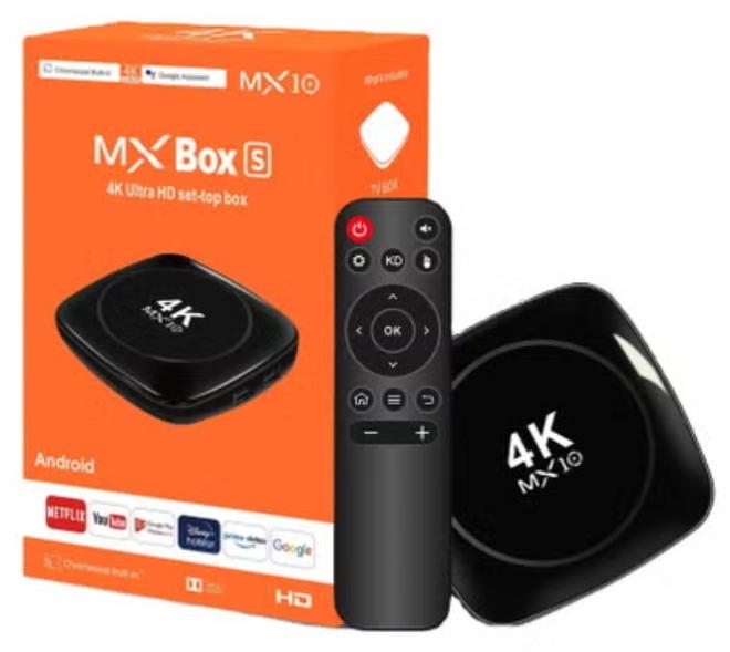 MX10 Android 13 TV Box with 4K Ultra HD & 3D Playback | Smart IPTV Streaming Media Player with Dual-Band 2.4G/5G WiFi, HDMI & USB Ports | High-Speed Android Box for Movies, Live TV, Apps, and Games | Home Entertainment System with Easy Plug & Play Setup - Image 1