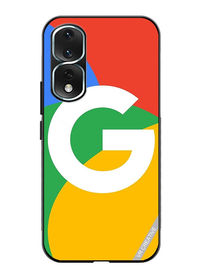 VR CREATIVE غطاء حماية لهاتف Honor 80 Pro بتصميم شعار جوجل متعدد الألوان - Image 1