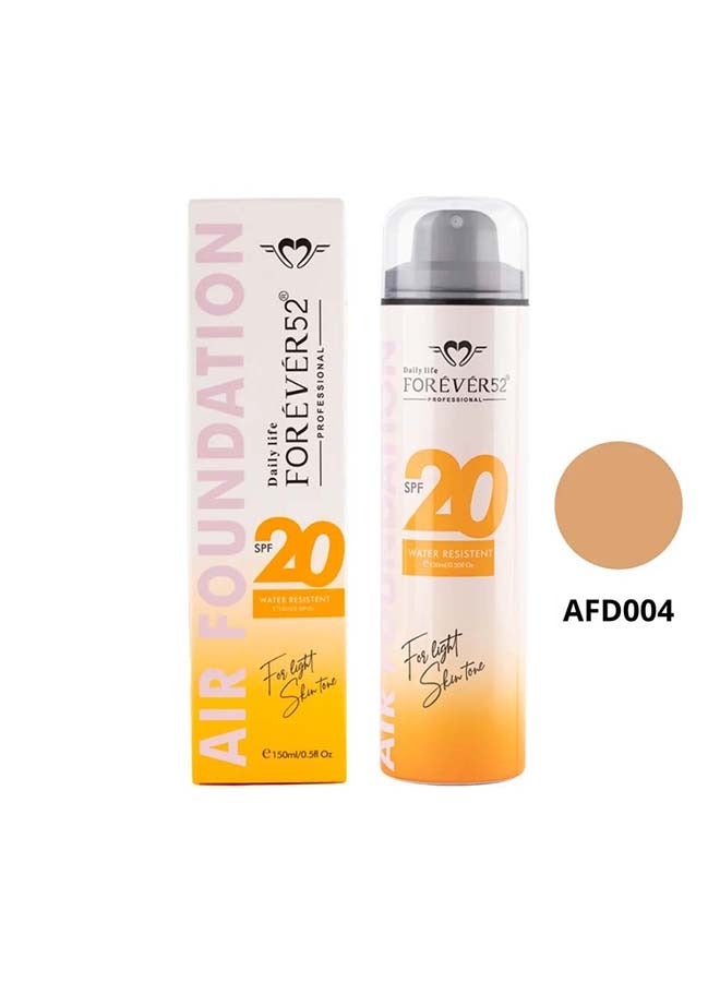 Body Spray Foundation (AFD004), 150ml