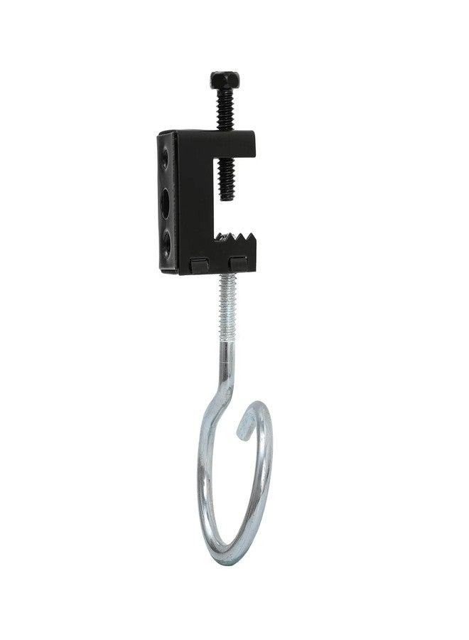 Baudelun Upgrade Baudelun 1/4"-20 Beam Clamps, Black Steel Bolt-on Beam Clamp for 1/4" and 3/8" Threaded Rod, S-hooks and Bridle Rings, 25 Packs - Image 5