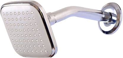 Unique Hardware- Ultra Slim hower Head (4 Inches) with Square Shower Arm Shower Head 