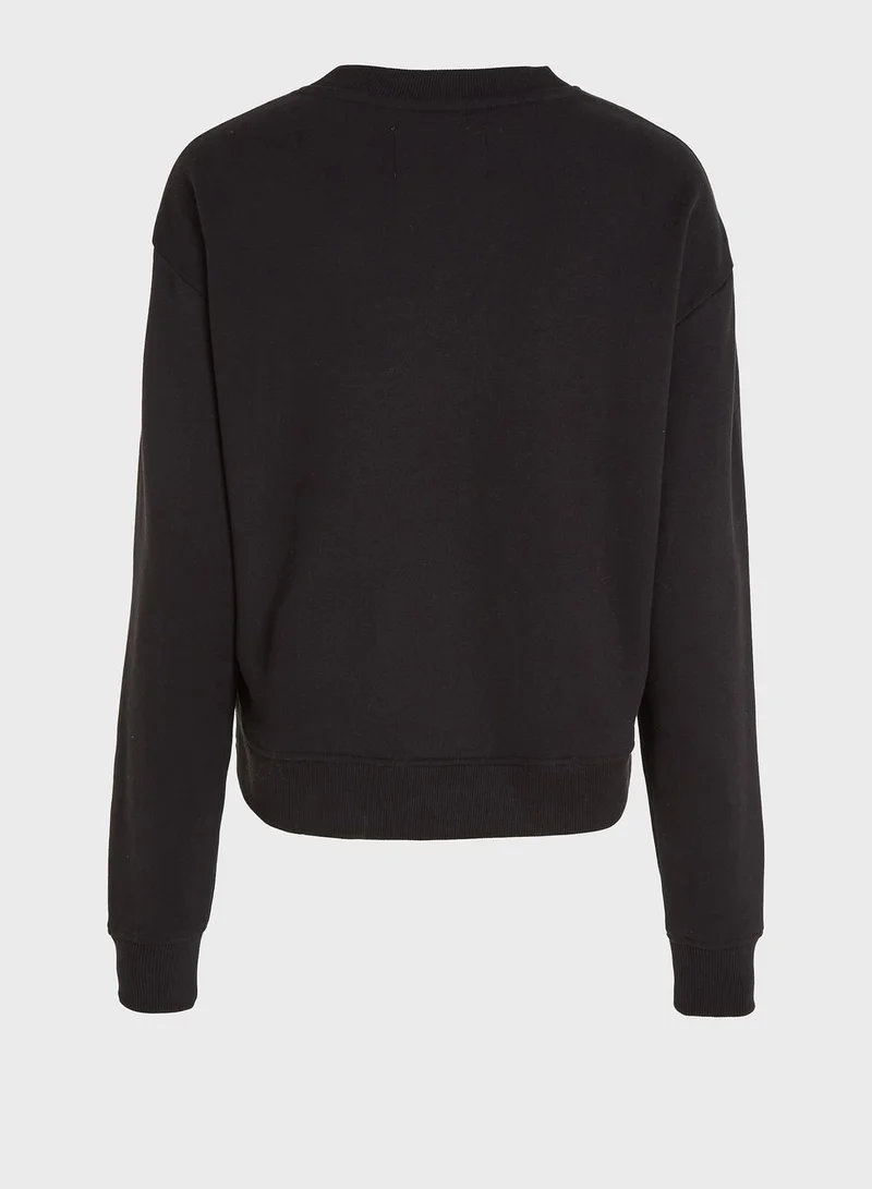 Calvin Klein Jeans Graphic Knitted Sweatshirt
