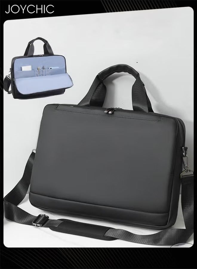 Joychic Men Women Business Anti-shock Commuting Computer Bag Large Capacity Waterproof Single Shoulder Laptop Bag Suitable for 15/16inch  - Image 1