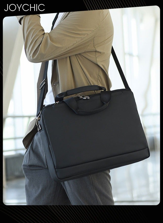 Joychic Men Women Business Anti-shock Commuting Computer Bag Large Capacity Waterproof Single Shoulder Laptop Bag Suitable for 15/16inch  - Image 3