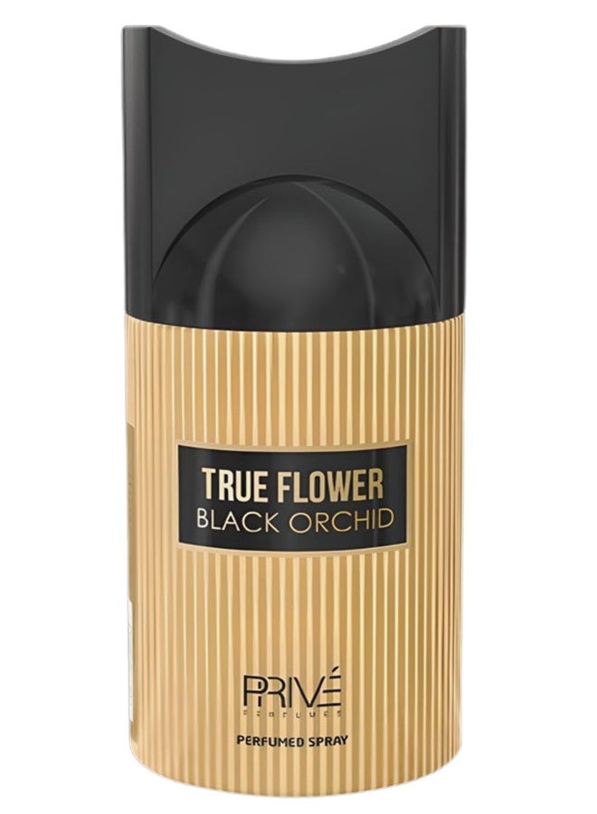 برايف 12 قطع بخاخ معطر برائحة زهرة الأوركيد السوداء الحقيقية 250 مل  - Image 2