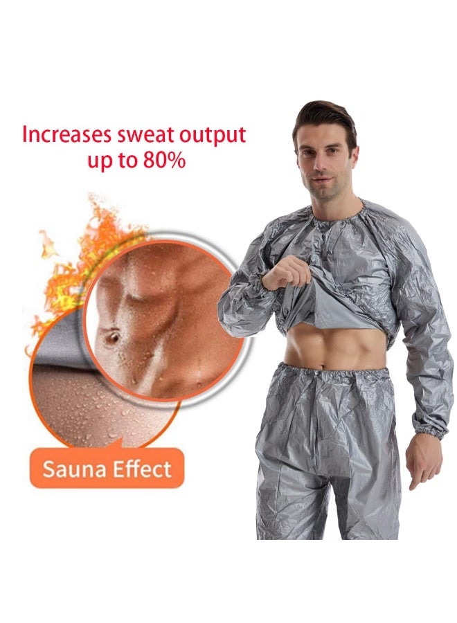 DawnBreak Sauna Sweat Suit for Women/Men Exercise Weight Loss Gym Fitness Workout - Image 1