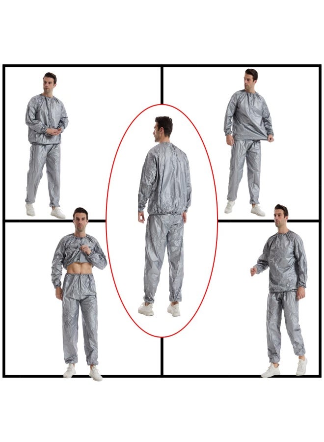 DawnBreak Sauna Sweat Suit for Women/Men Exercise Weight Loss Gym Fitness Workout - Image 3