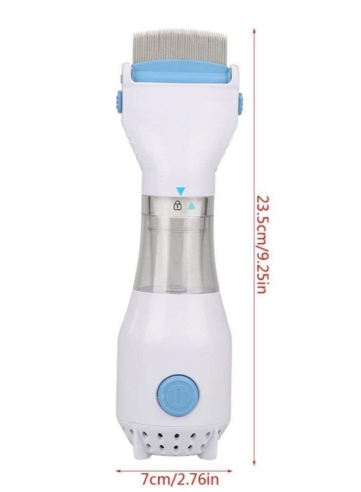Electric Hair Lice Comb Vacuum Effective Head for and Pets Get Rid of with this Vacuums Machine Pack 1