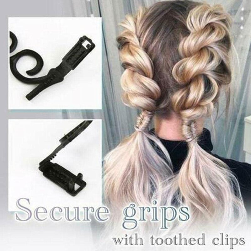 woobles Women Hair Braid Tool Weave Hair Braider Roller Hair Twist Styling Tool DIY Use To Hairstyle Accessories Lady Easy Plastic - Image 5