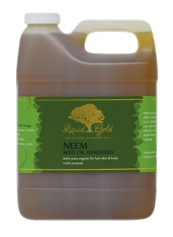 liquid gold - inc 32 Fl.oz Premium Neem Oil Hair Growth & Scalp Skin Care Moisturizer Organic Cold Pressed - Image 1