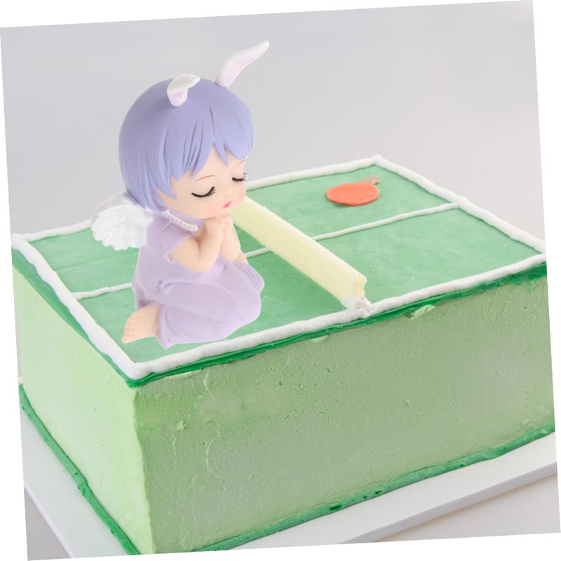 Cute Angel Cake Topper For Birthday Party Decoration Environment Friendly Material - Image 5