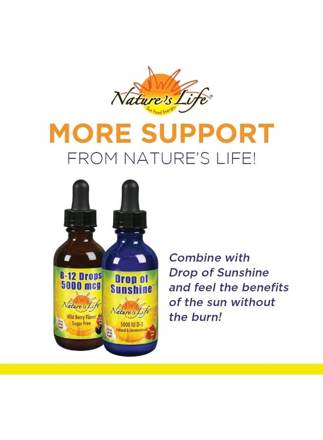 B12 قطرات ميثيلكوبالامين، 4 أونصة 2 أونصة سائلة، عبوة من 1 - Image 5