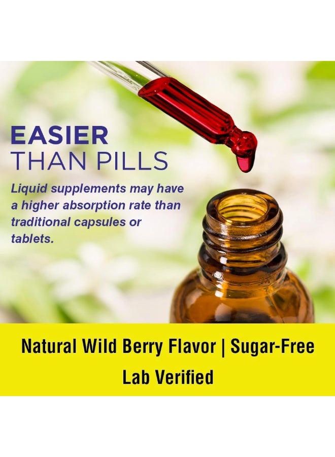 B12 قطرات ميثيلكوبالامين، 4 أونصة 2 أونصة سائلة، عبوة من 1 - Image 4