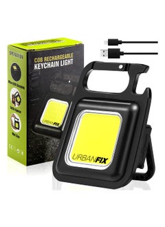 URBANFIX URBANFIX Mutipurpose Keychain Emergency Light Key chain Led Light USB Torch Light Rechargeable Portable Key Chain Emergency Light for Camping Car Repairing Bottle Opener Magnetic Pocket Light  - Image 1