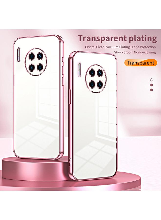 S-TOP Case For Huawei Mate 30 Pro Transparent Plating Fine Hole Phone Case - Image 2