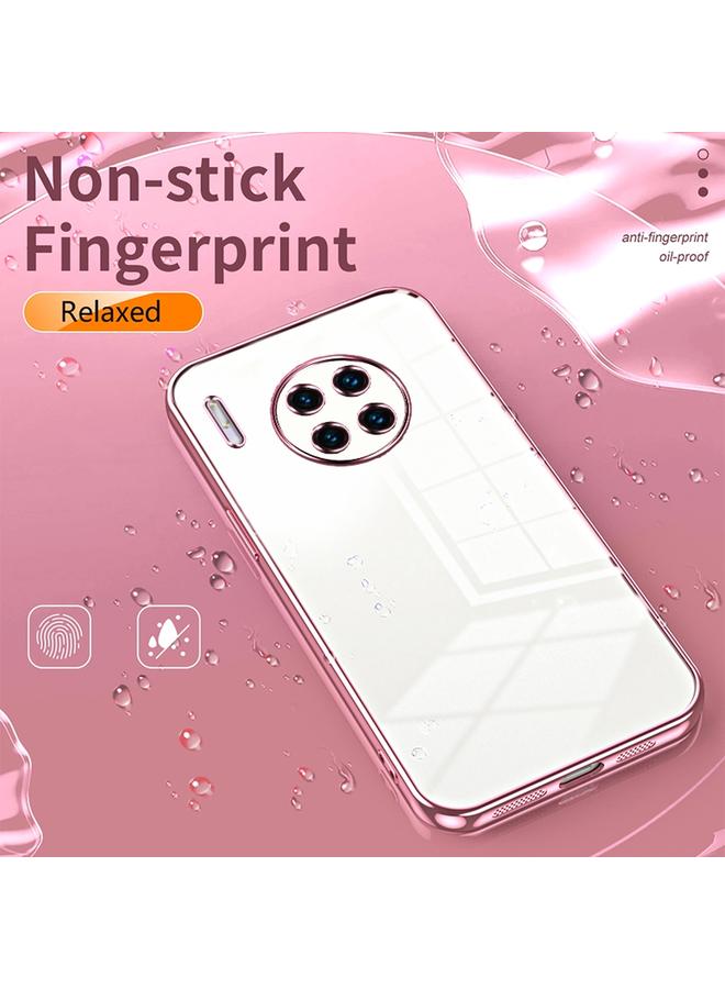 S-TOP Case For Huawei Mate 30 Pro Transparent Plating Fine Hole Phone Case - Image 4