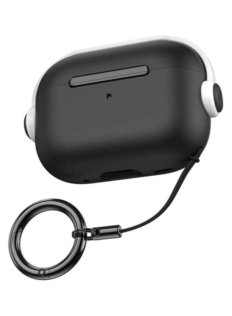 Anmi New Case for AirPods3 Generation Case with Lock (Black White） - Image 1