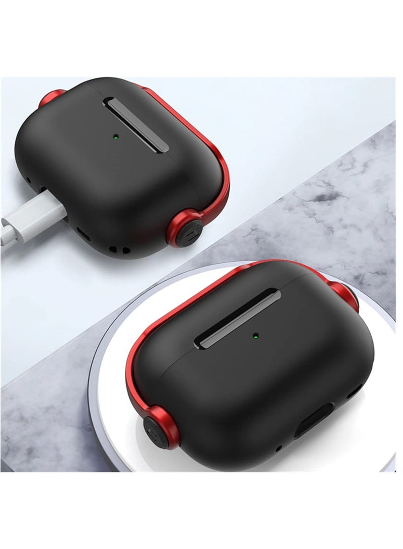 Anmi New Case for AirPods3 Generation Case with Lock (Black White） - Image 3