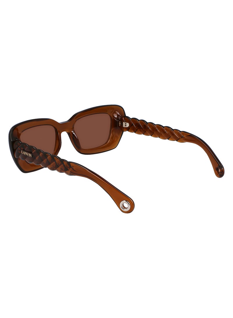 LANVIN نظارة شمسية نسائية LNV646S-208-5220 - Image 5