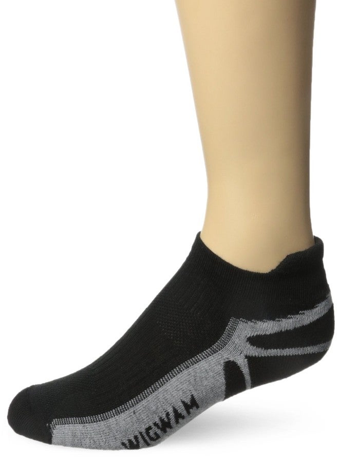 Wigwam Men's Ultimax Ironman Thunder Pro Low Cut Multi-Sport Sock, Black, Sock Size:10-13/Shoe Size: 6-12