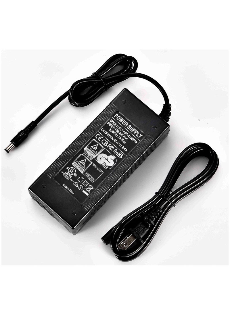 ELTRAZONE - ELTERAZONE 42V,2A Electric Scooter Charger,Only Suitable for gotrax.GXL V2.Apex.Xr Ultra.XR Elite.G3.G4.GMAX Ultra.Vibe. - Image 1