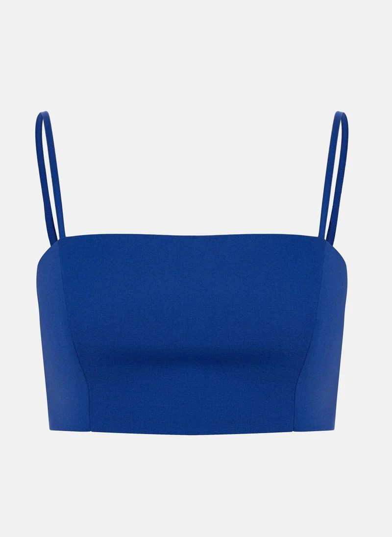 Lichi Cropped top with thin straps