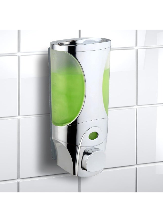 Hotel Spa HotelSpa Curves Luxury SoapShampooLotion ModularDesign Shower Dispenser System Pack of 2 - Image 4
